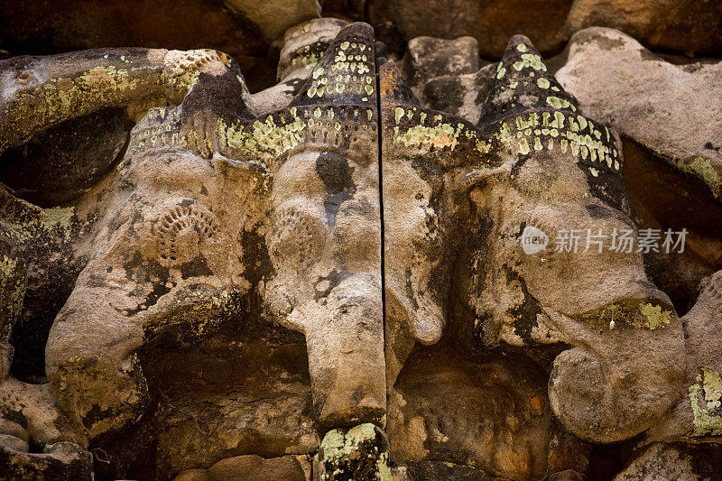 柬埔寨:Banteay Samré吴哥建筑群中的寺庙